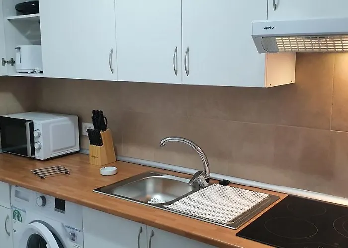 Fabulous 2-bedroom Right On The Of Crstianos Arona (Tenerife)